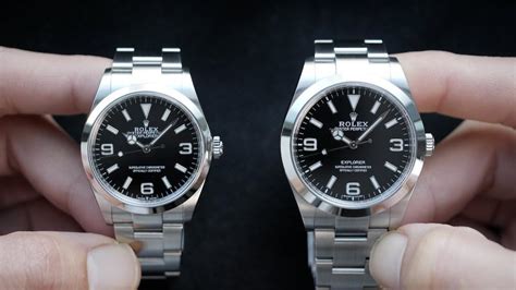 rolex explorer boy size|rolex explorer 36 vs 40.